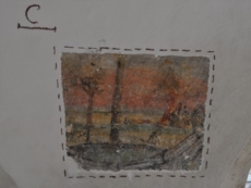 L'antico chiostro svela affreschi e decorazioni