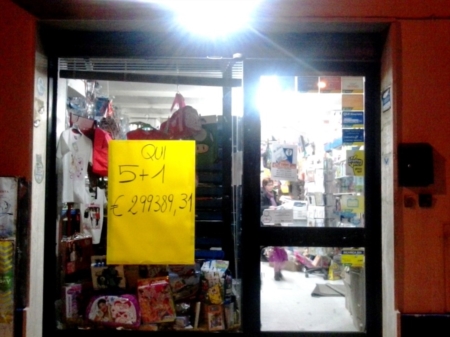 Veglie, vinti 300mila euro al Superenalotto