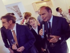 Blitz di Bruno Vespa fra calici d'autore