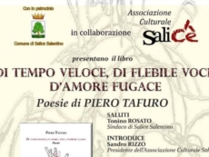 Il libro di Piero Tafuro questa sera nel Convento 