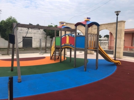 A Salice pronta una nuova area gioco inclusiva, con il 