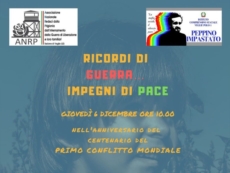 "Ricordi di guerra, impegni di pace"