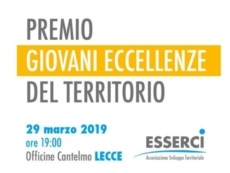 Un premio alle giovani eccellenze del territorio