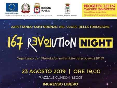 Aspettando Sant'Oronzo  nel cuore della tradizione, 167 revolution night