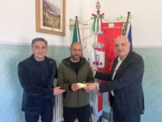 Il sindaco Taurino incontra Gianluca Pezzuto