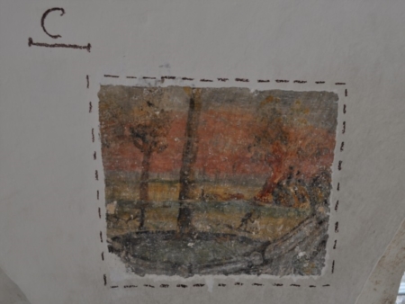 L'antico chiostro svela affreschi e decorazioni